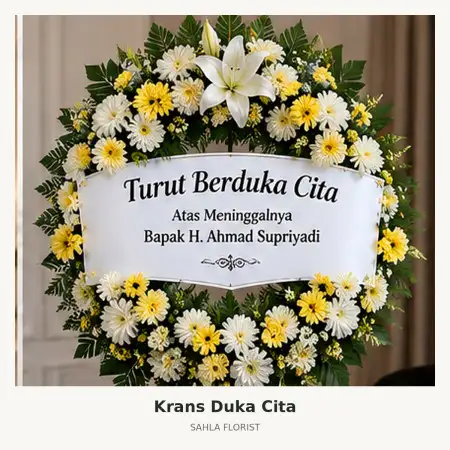 Krans Bunga Duka Citamiang